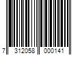 Barcode Image for UPC code 7312058000141