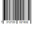 Barcode Image for UPC code 7312720021832