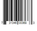 Barcode Image for UPC code 731346003683