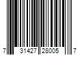 Barcode Image for UPC code 731427280057