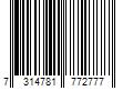 Barcode Image for UPC code 7314781772777