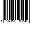 Barcode Image for UPC code 7314920981046