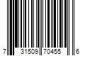 Barcode Image for UPC code 731509704556