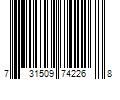 Barcode Image for UPC code 731509742268