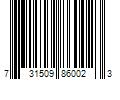 Barcode Image for UPC code 731509860023