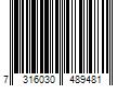 Barcode Image for UPC code 7316030489481