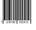 Barcode Image for UPC code 7316190000410