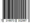 Barcode Image for UPC code 7316570002997. Product Name: 