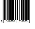 Barcode Image for UPC code 7316570039955