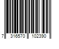 Barcode Image for UPC code 7316570102390