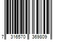 Barcode Image for UPC code 7316570369809