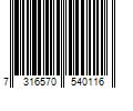 Barcode Image for UPC code 7316570540116