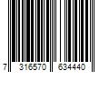 Barcode Image for UPC code 7316570634440