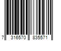 Barcode Image for UPC code 7316570835571