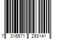 Barcode Image for UPC code 7316571293141