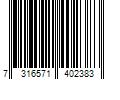 Barcode Image for UPC code 7316571402383