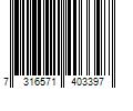 Barcode Image for UPC code 7316571403397