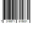 Barcode Image for UPC code 7316571815831. Product Name: 