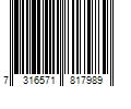 Barcode Image for UPC code 7316571817989