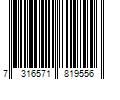 Barcode Image for UPC code 7316571819556