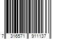 Barcode Image for UPC code 7316571911137