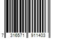 Barcode Image for UPC code 7316571911403