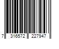 Barcode Image for UPC code 7316572227947