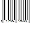 Barcode Image for UPC code 7316574358045