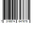 Barcode Image for UPC code 7316574647675