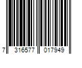 Barcode Image for UPC code 7316577017949