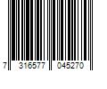 Barcode Image for UPC code 7316577045270