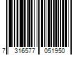 Barcode Image for UPC code 7316577051950