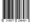 Barcode Image for UPC code 7316577296481