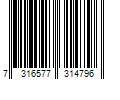 Barcode Image for UPC code 7316577314796. Product Name: 