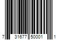 Barcode Image for UPC code 731677500011