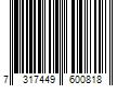 Barcode Image for UPC code 7317449600818