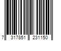 Barcode Image for UPC code 7317851231150