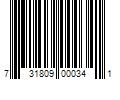 Barcode Image for UPC code 731809000341