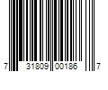 Barcode Image for UPC code 731809001867