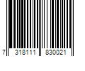 Barcode Image for UPC code 7318111830021