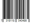 Barcode Image for UPC code 7318118040485