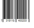 Barcode Image for UPC code 7318118400203