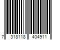 Barcode Image for UPC code 7318118404911