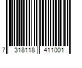 Barcode Image for UPC code 7318118411001