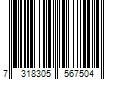 Barcode Image for UPC code 7318305567504