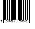 Barcode Image for UPC code 7318681598017