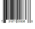 Barcode Image for UPC code 731871008368