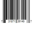 Barcode Image for UPC code 731871261497