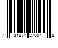 Barcode Image for UPC code 731871270048