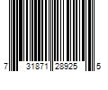 Barcode Image for UPC code 731871289255